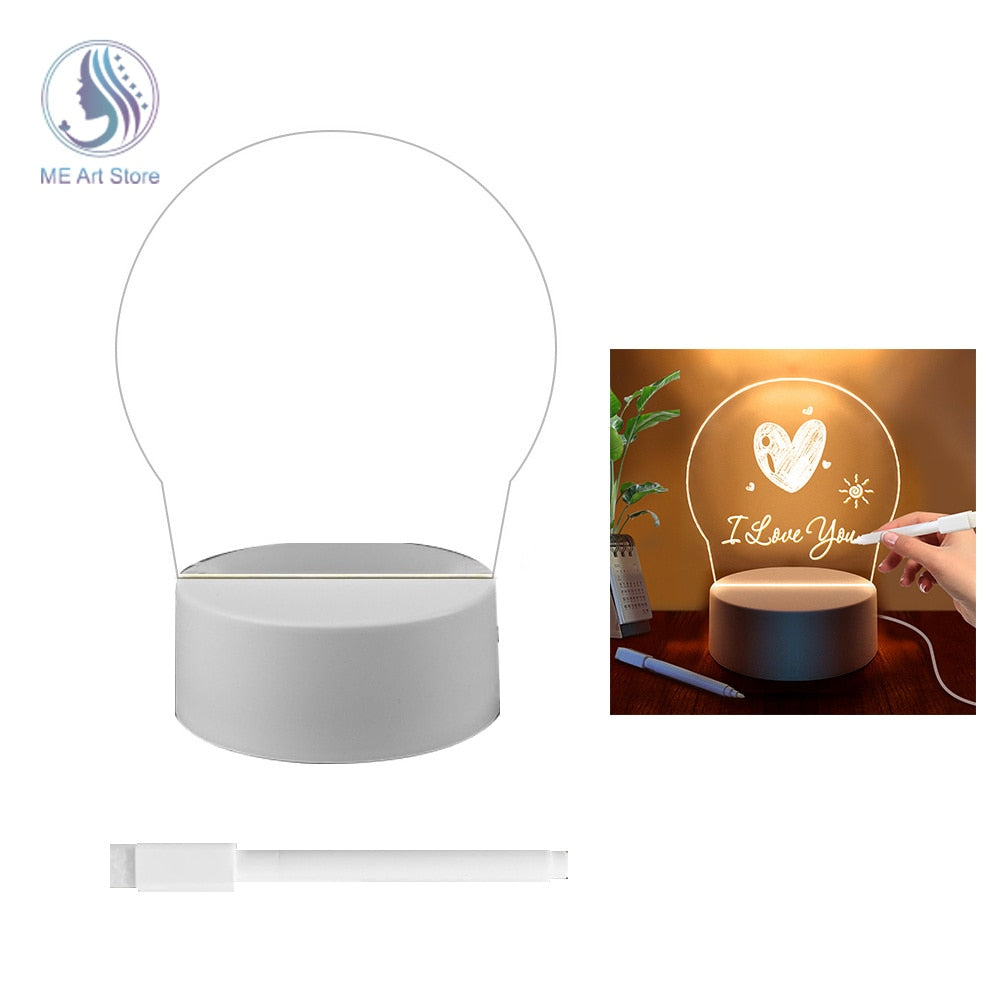 LED-Nachtlicht Hinweistafel & Nachtlampe