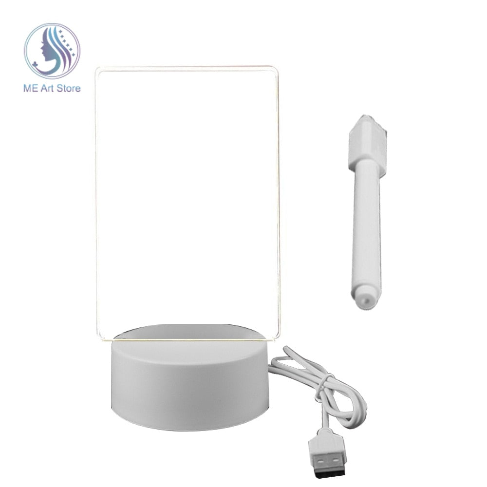 LED-Nachtlicht Hinweistafel & Nachtlampe