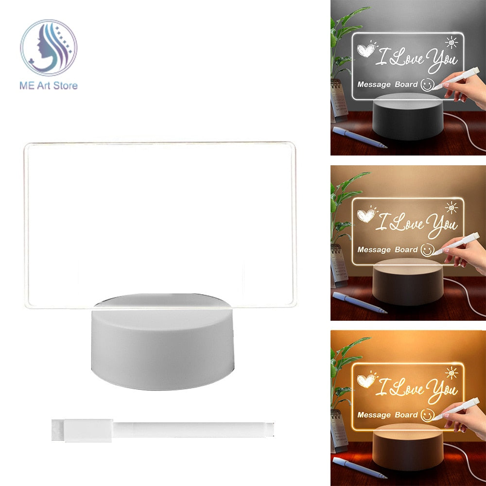 LED-Nachtlicht Hinweistafel & Nachtlampe